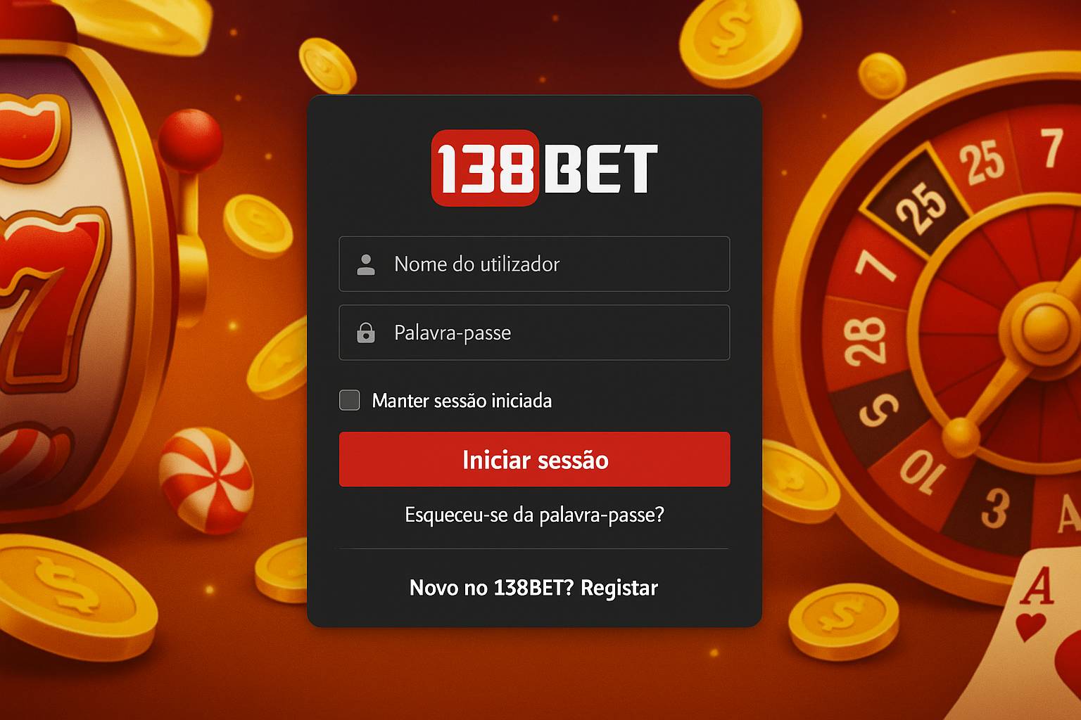 Login no Cassino 138BET
