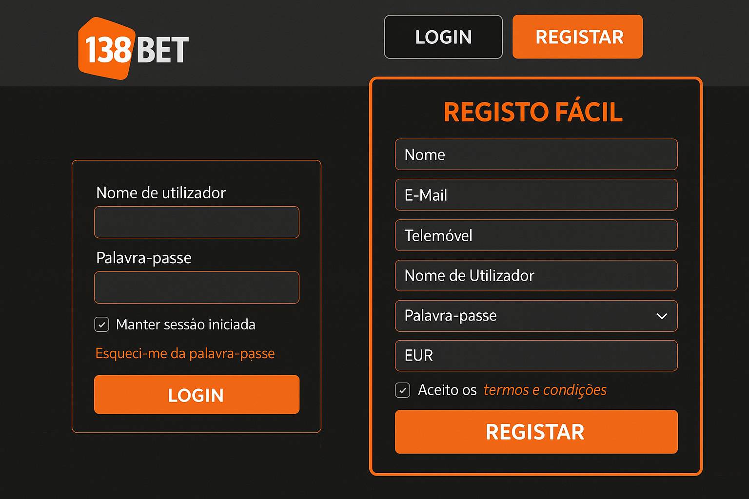 Não Perca tempo, o rRgistro na site 138BET