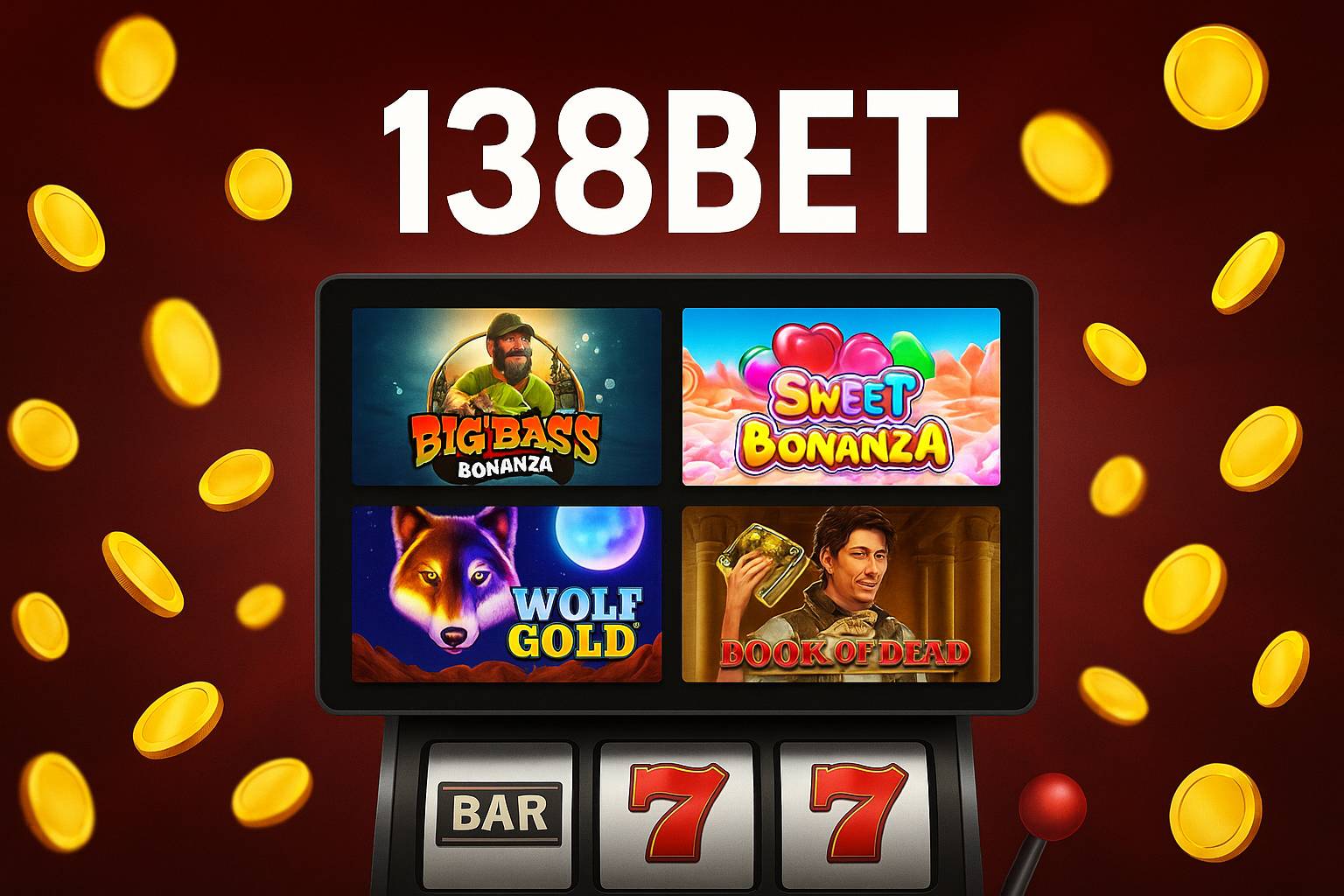 Explore o mundo das slot machines no 138BETCasino